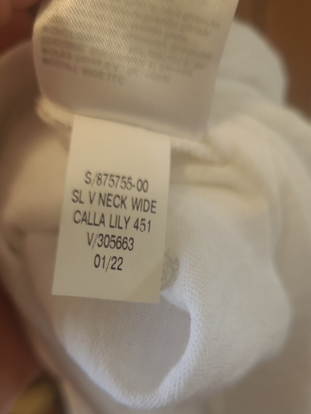 Old Navy White V-Neck Linen-Style Jumpsuit - 2X - Picture 6 of 8
